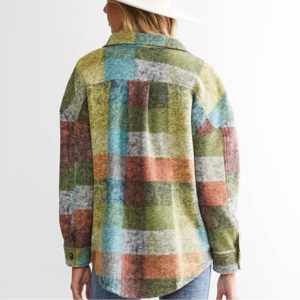 BiBi Multicolor Plaid Jacket - Picture 3 of 7